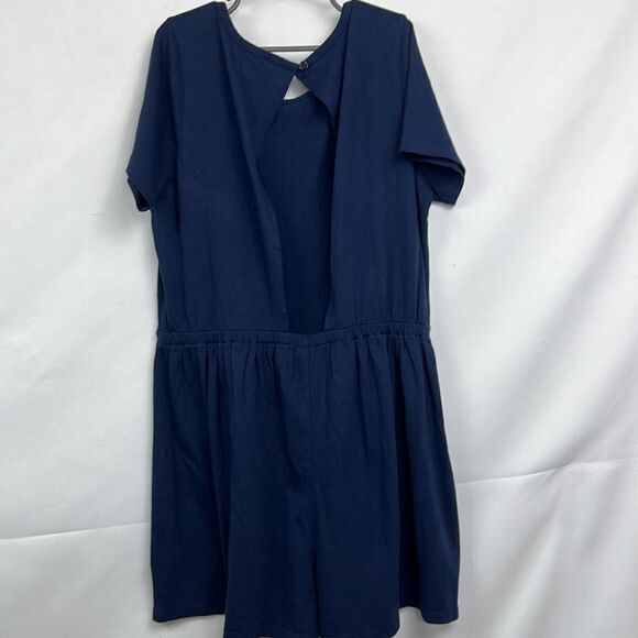 Melrose and Market Navy Open back knit girls romper size xl (14/16) EUC - Picture 8 of 12
